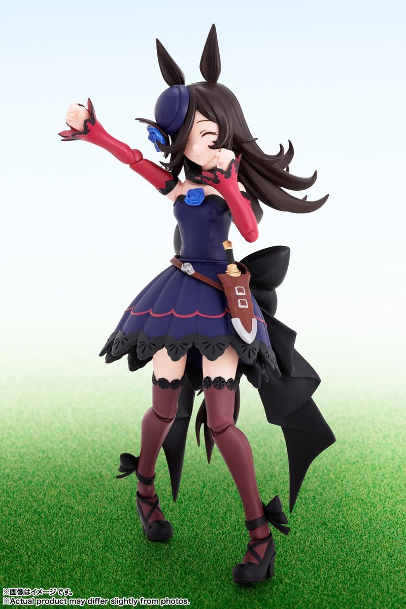 S.H. Figuarts Uma Musume Pretty Derby Rice Shower Special Edition, Approx. 4.9 inches (125 mm), PVC & ABS Pre-painted Action Figure