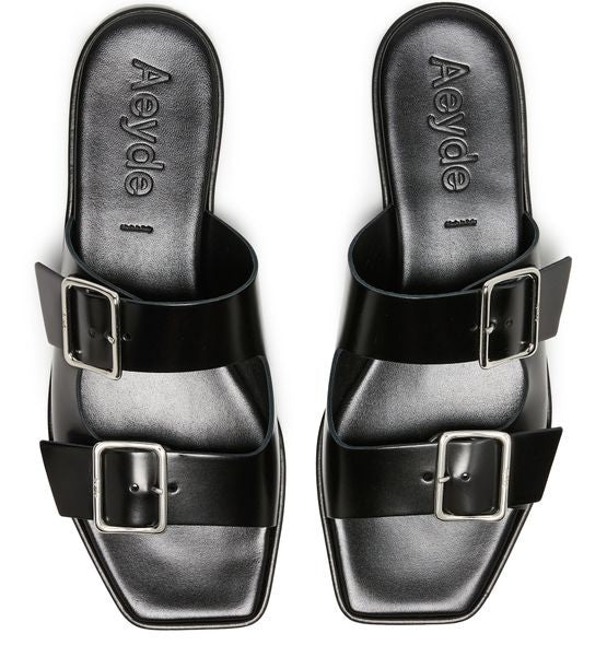 AEYDE Tonya calf leather mules - Image 5