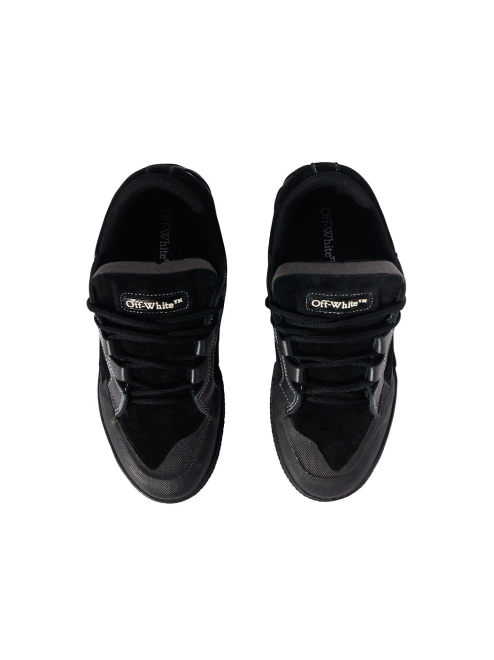 Off Off White Black 779 Vulcanized Leather Sneakers - Image 5