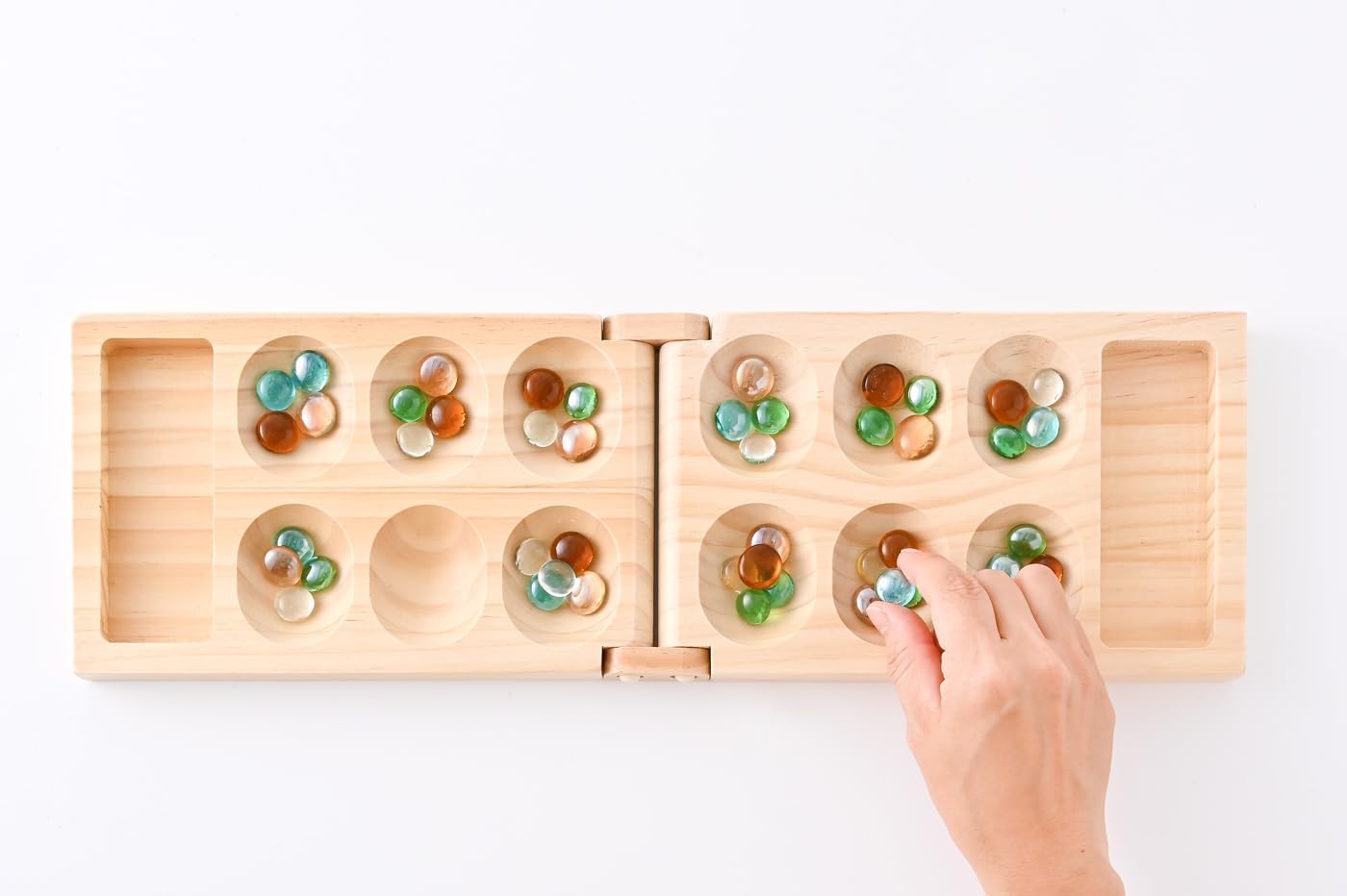Gentosha Mancala Karaha Revised Edition 479100 for 2 Players