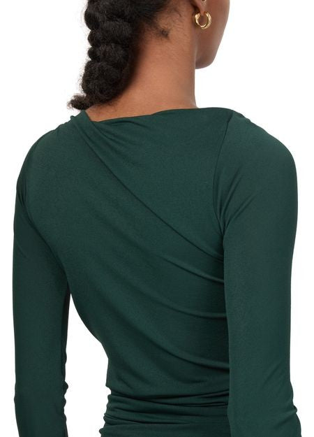 FERRAGAMO Crepe light jersey midi dress - Image 5