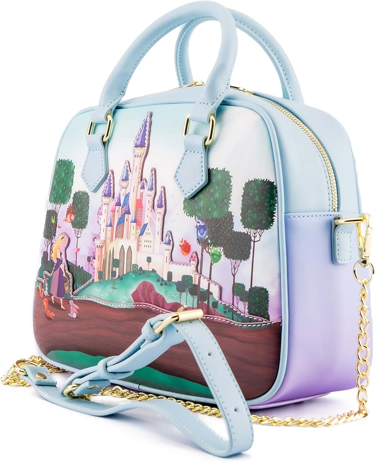 Bolso Loungefly Castillo Aurora La Bella Durmiente Disney
