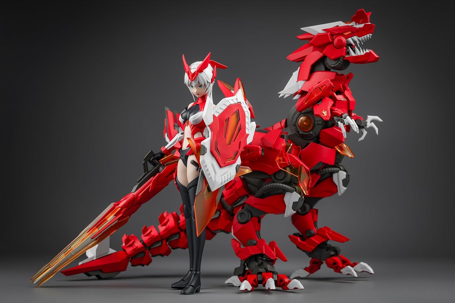 Kigosha X PLAY Dragon 01 Feather Dragon & Firefly 1/12 Scale ABS Plastic Model