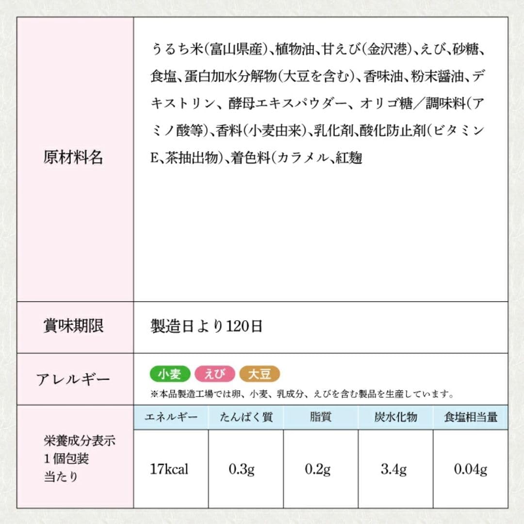 Shrimp Shrimp Sasaraya Sweet Shrimp 15 Pieces, Kanesawa Harbor Shrimp Sweet Shrimp Gift (15 Pieces)