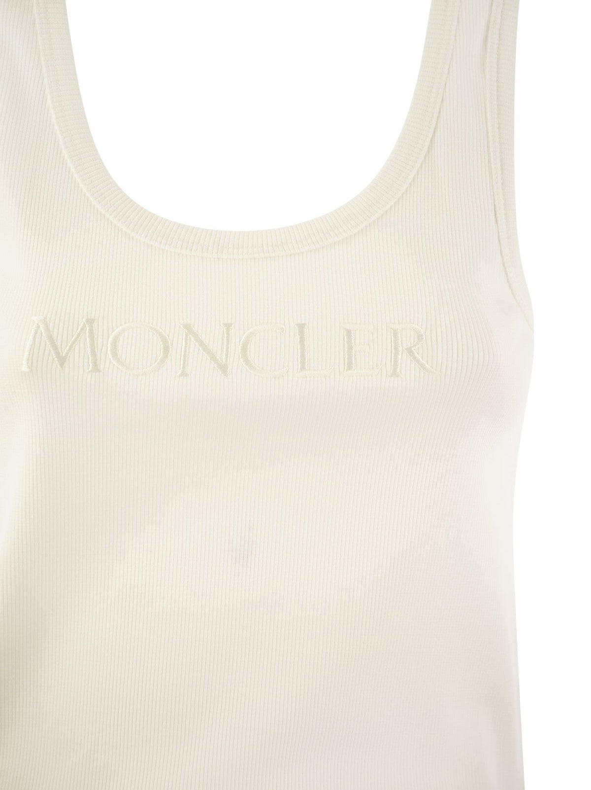 Moncler モンクラーのロゴ刺繍スポーツベスト - Image 5