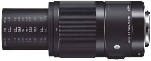 Sigma Canon EF Mount Lens 70mm F2.8 DG MACRO Monofocal Telephoto Full Size Art SLR Only