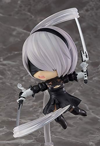 Square Enix Nendoroid NieR Automata 2B [Yoruha No. 2 Type B] Non-scale, Plastic, Pre-painted Action Figure, Secondary Resale