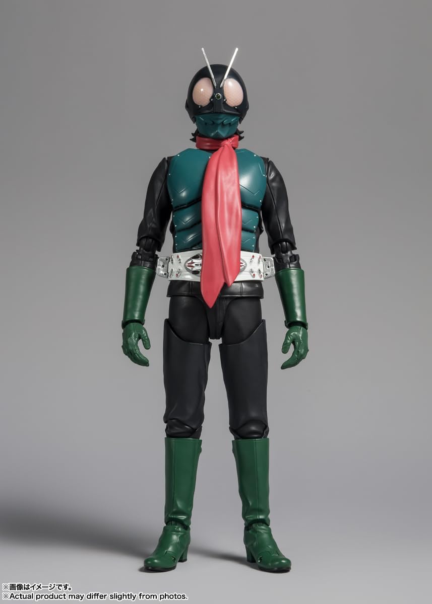 TAMASHII NATIONS S.H. Figuarts Shin Kamen Rider Action Figure, Limited PKG, Approx. 5.7 inches (145 mm), PVC + ABS + Fabric, Painted