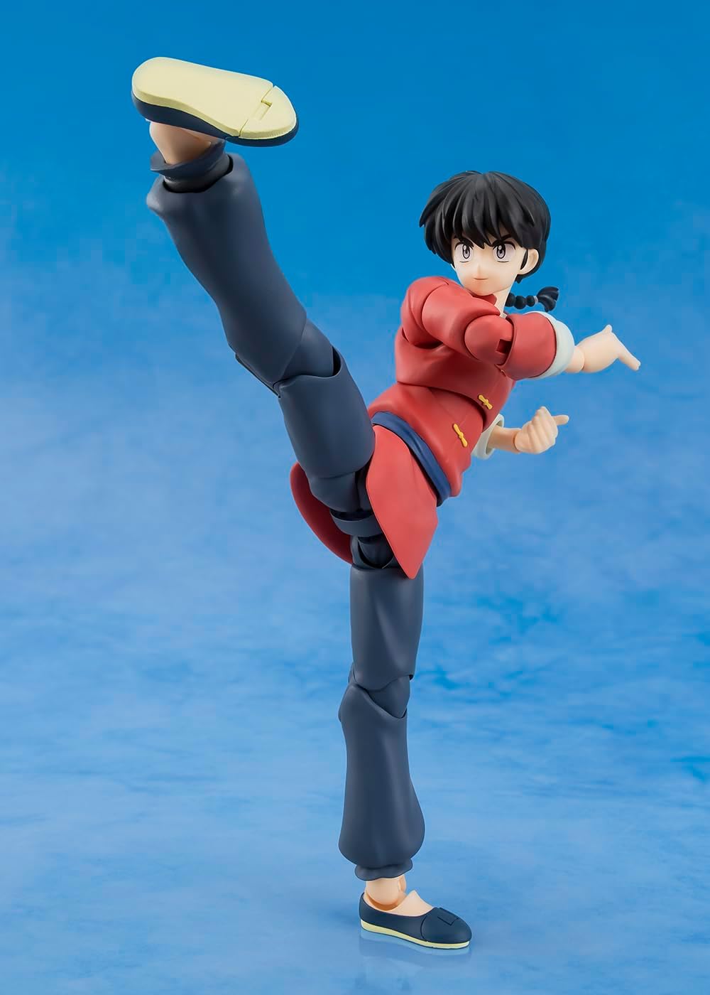 Tamashi Nations S.H. Figuarts Rama 1/2 Saotome Ranma, Approx. 5.5 inches (140 mm), PVC & ABS Pre-painted Action Figure
