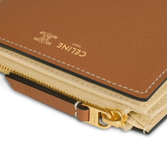 CELINE Compact wallet in supple grained calfskin - Image 5