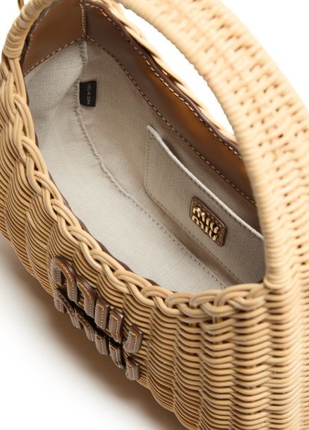 MIU MIU Wander rattan bag - Image 5