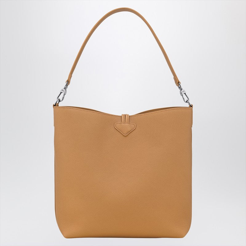 Longchamp Longchamp M クルミカラーホーボバッグのルソー - Image 5