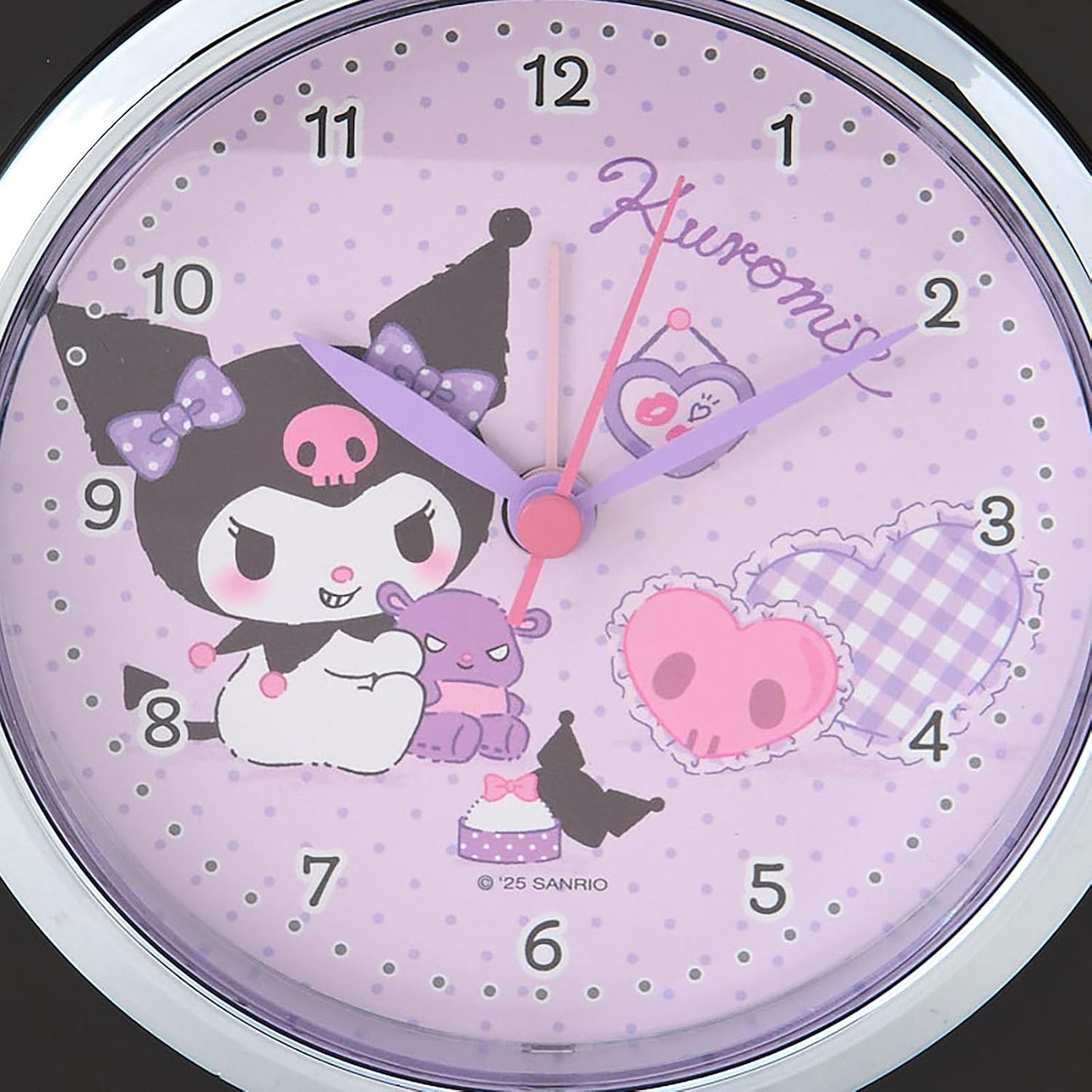 Sanrio Alarm Clock Kuromi ABS Resin with Light 306720