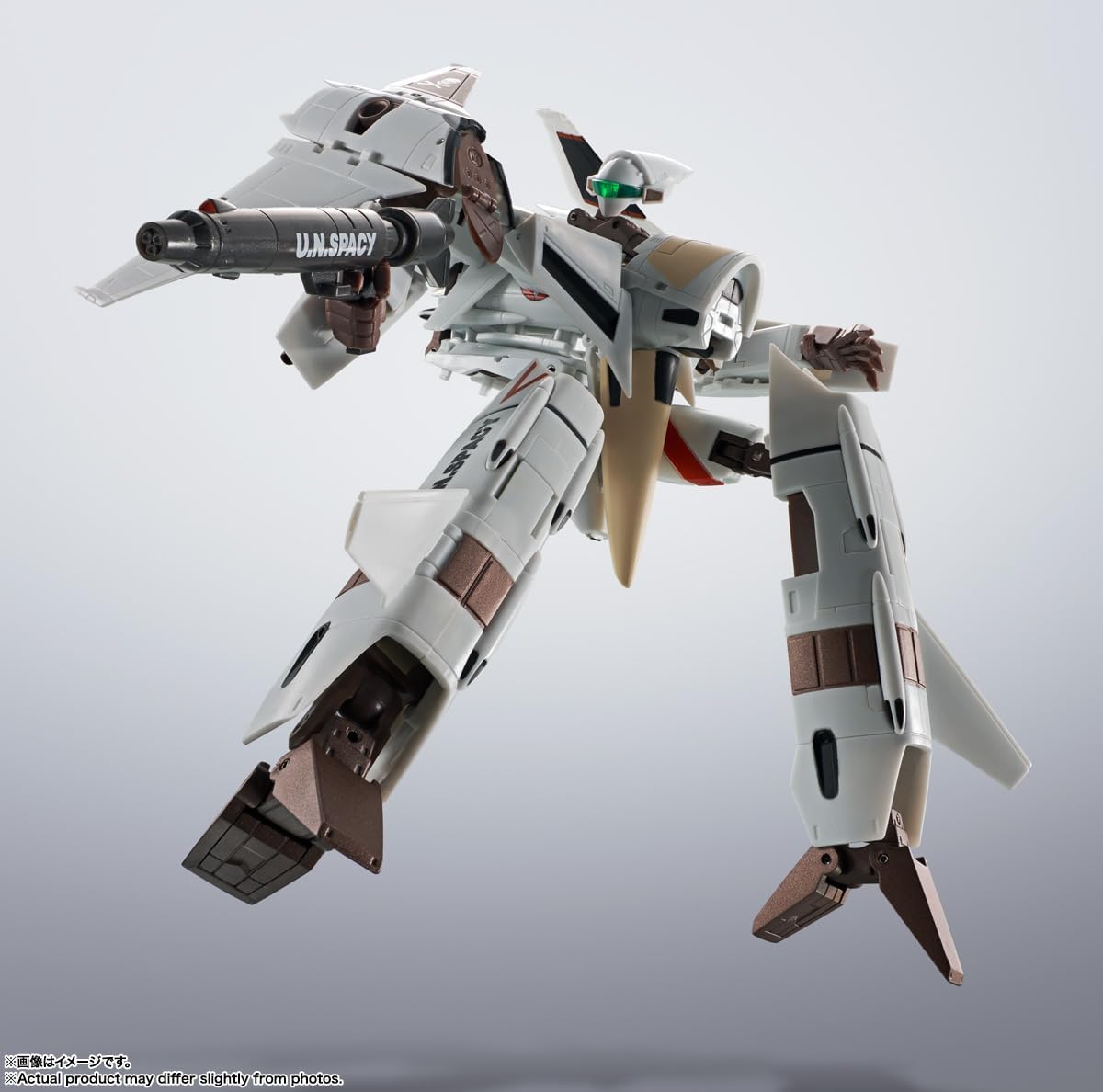 BANDAI SPIRITS HI-METAL R Macross Flash Back 2012 VF-4 Lightning III Flash Back 2012 Flash Back 2012 - Approximately 5.9 inches (150 mm), Die Cast & PVC & ABS Painted Action Figure