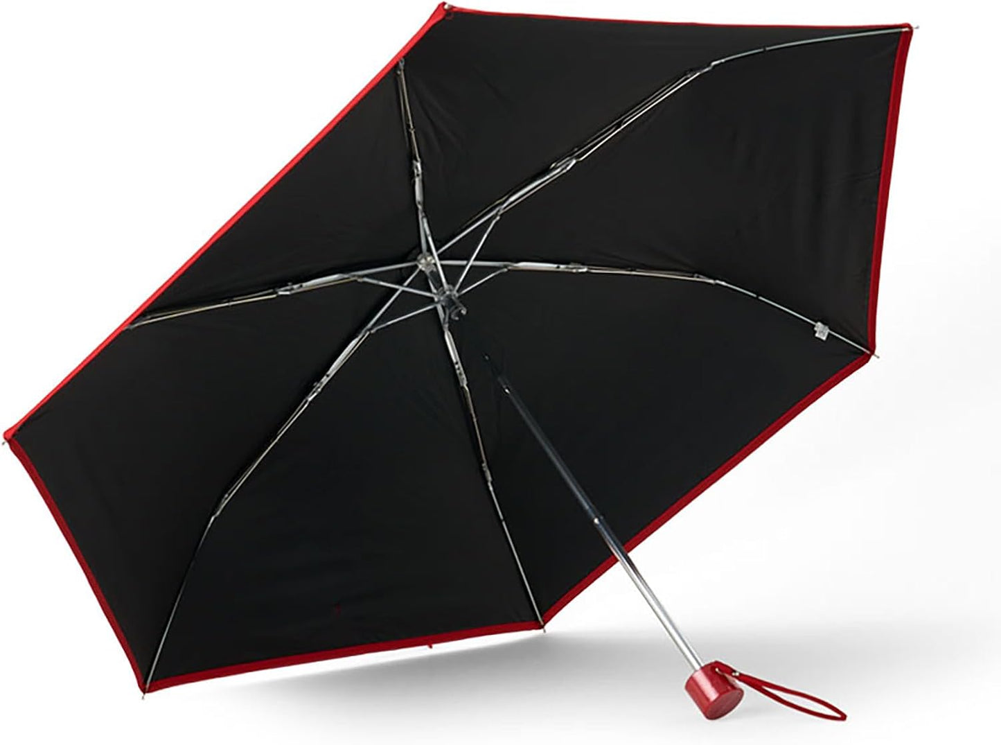 Sanrio 297780 Hello Kitty Folding Umbrella, 100% Polyester, UV Reduction, Over 99.9% Shading Rate, Water Repellent Treatment