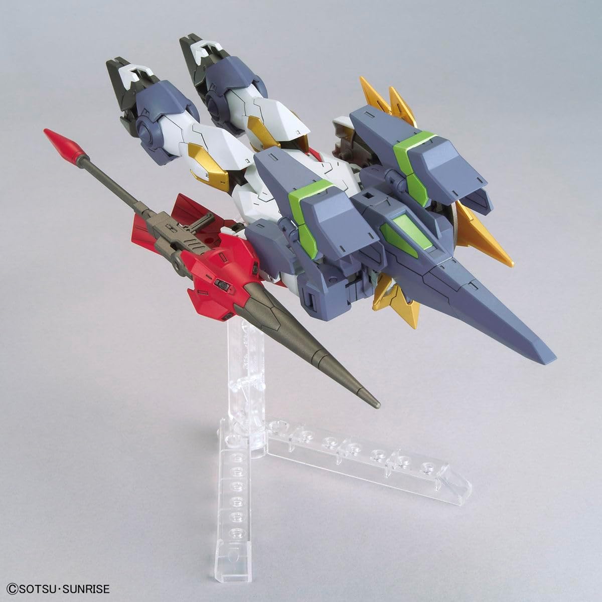 HGBD:R Gundam Build Divers Re:RISE Gundam Aegis Knight 1/144 Scale Color-Coded Plastic Model