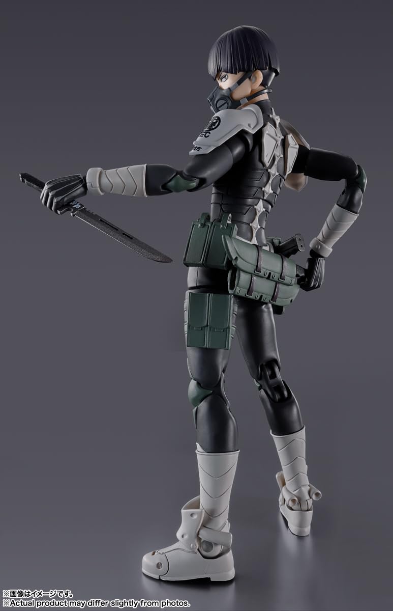 BANDAI SPIRITS S.H. Figuarts Kaiju No. 8 Soshiro Hoshina Approx. 5.5 inches (140 mm), PVC & ABS, Pre-painted Action Figure