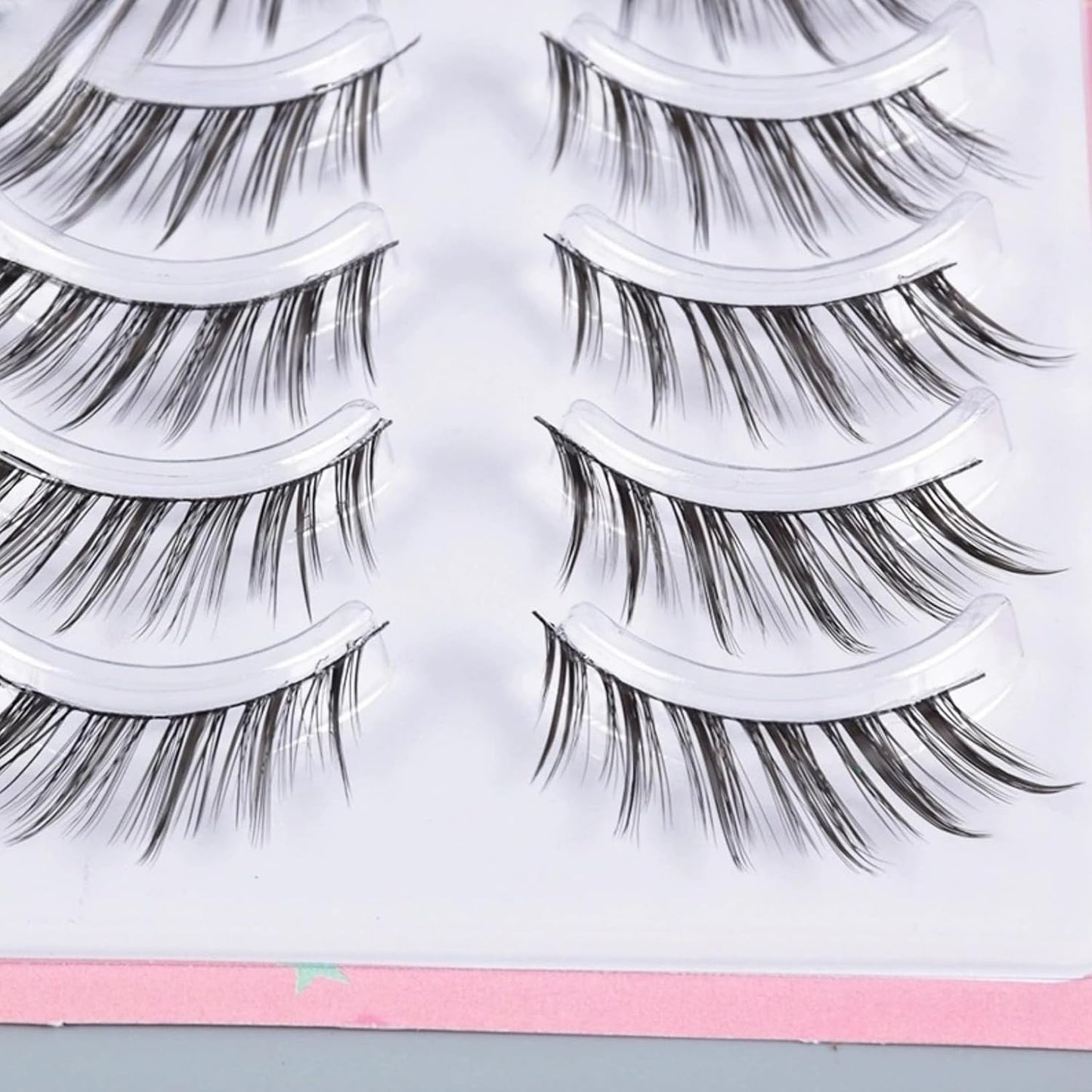 Cool Rabbit Long Curl Eyelashes, SNS Popular, Dense Innocent Makeup, Atmospheric Design, Transparent Skin, Reusable - 10#