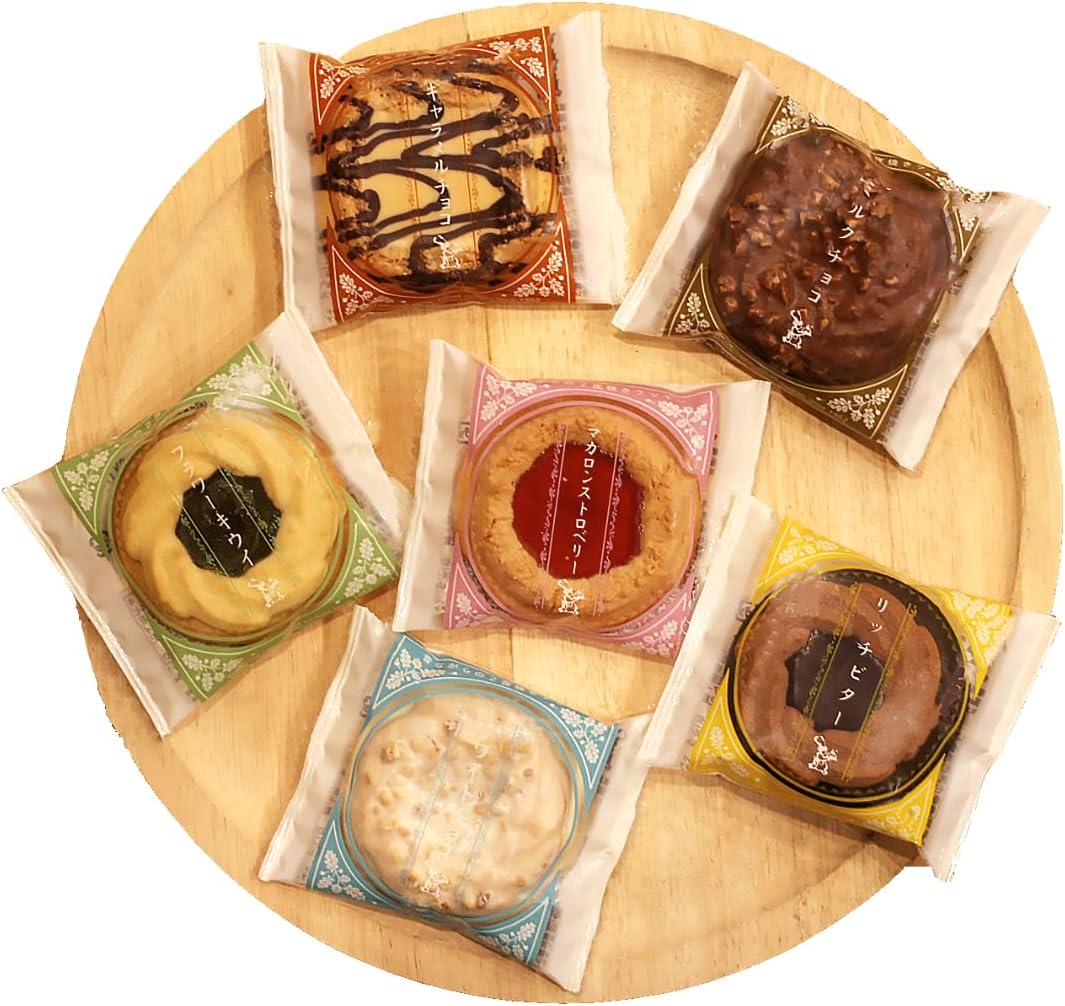 【三丁目の菓子工房】Traditional Double-Baked Cookies (Russian Cake) (6 types, 24 pieces)