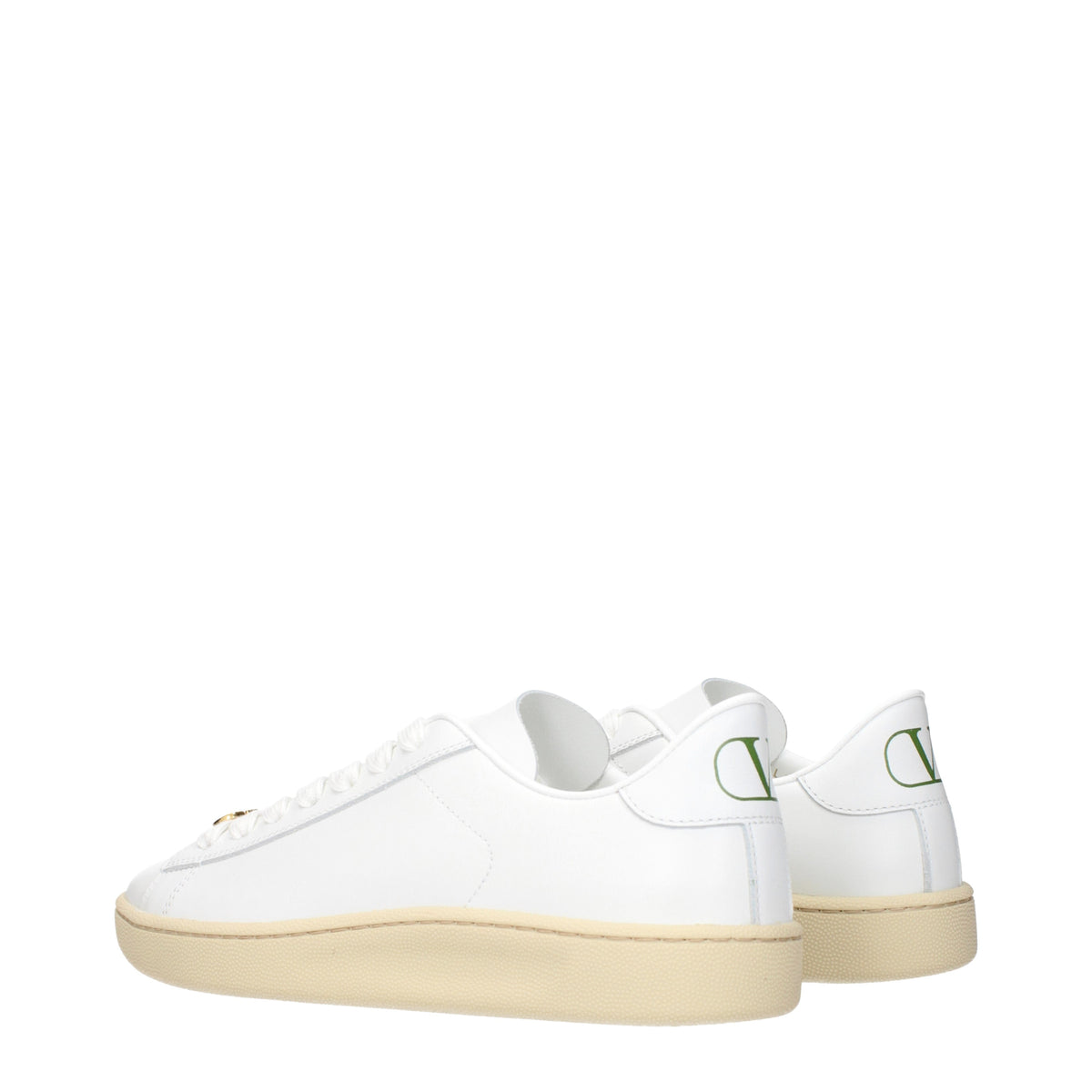 Valentino ヴァレンティノ ガラヴァーニ レディースs ホワイトレザースニーカー - Image 5