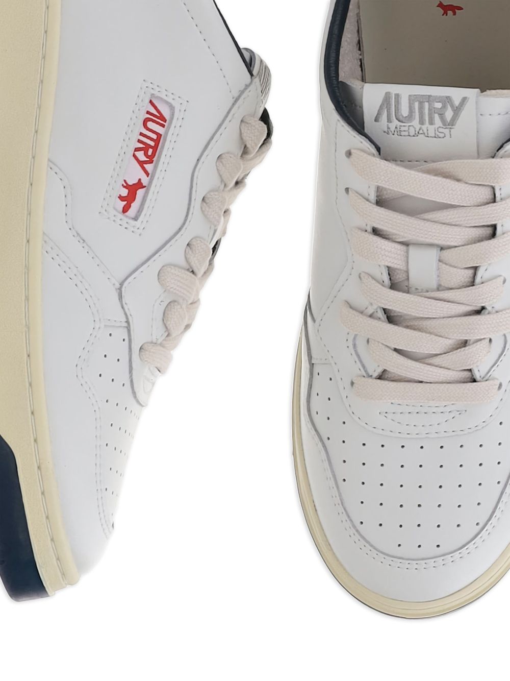 Autry Autry X Maison Kitsune Medialist Low Sneakers - Image 5
