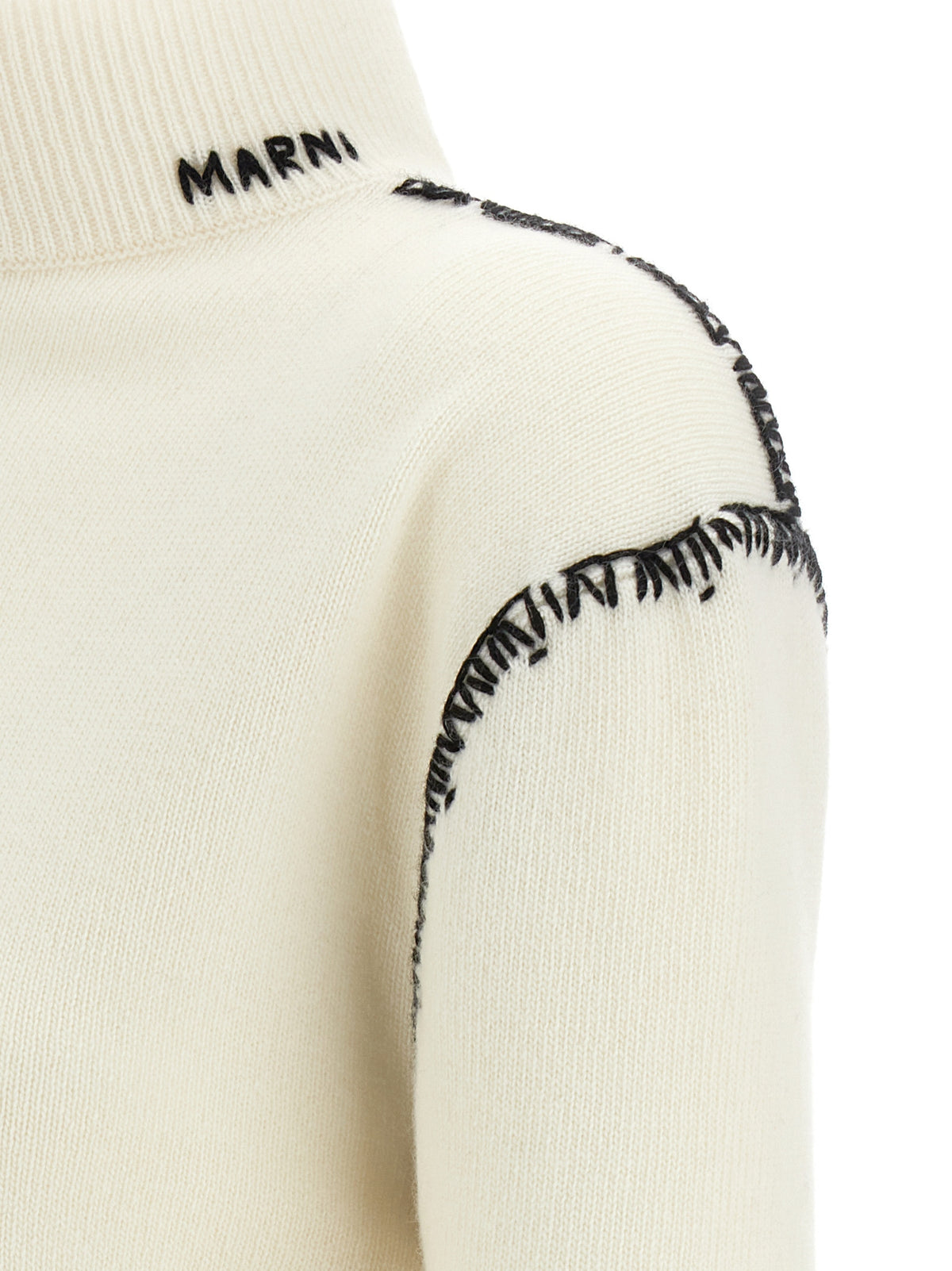 Marni Marni Mendingディテールカーディガン - Image 5