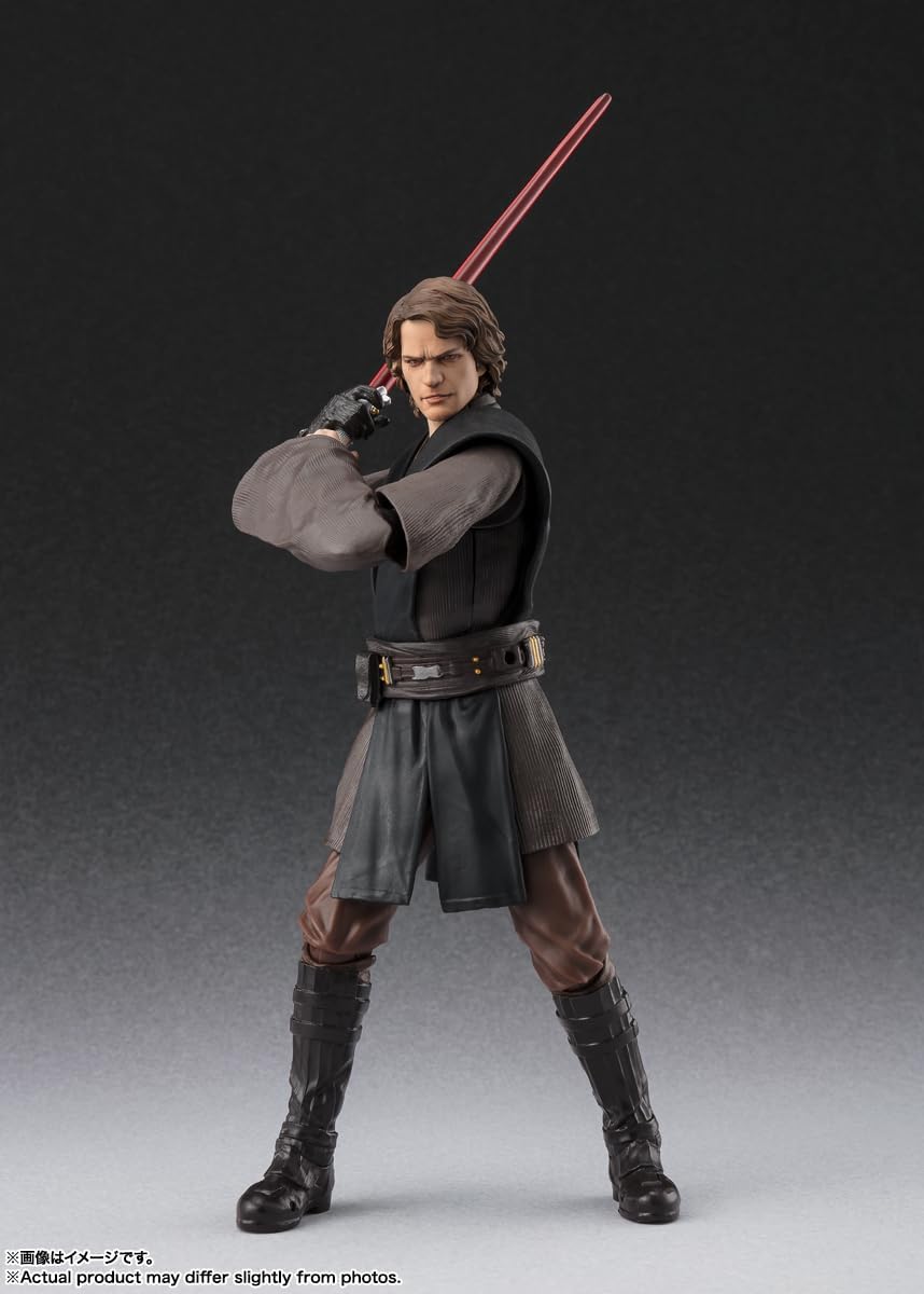 BANDAI SPIRITS S.H. Figuarts Star Wars: Ahsoka Anakin Skywalker, Approx. 5.9 inches (150 mm), PVC & ABS, Painted Action Figure