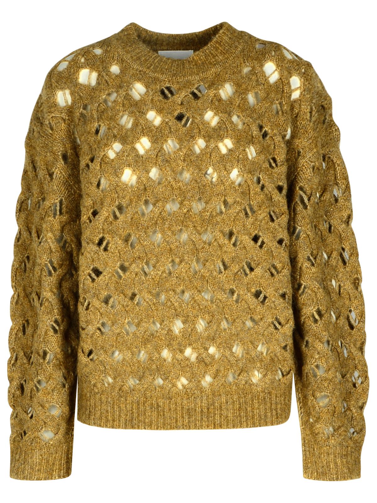 Marant イザベル・マラン・エトワイル「アウレリア」ベージュアクリルブレンドセーター - Image 5