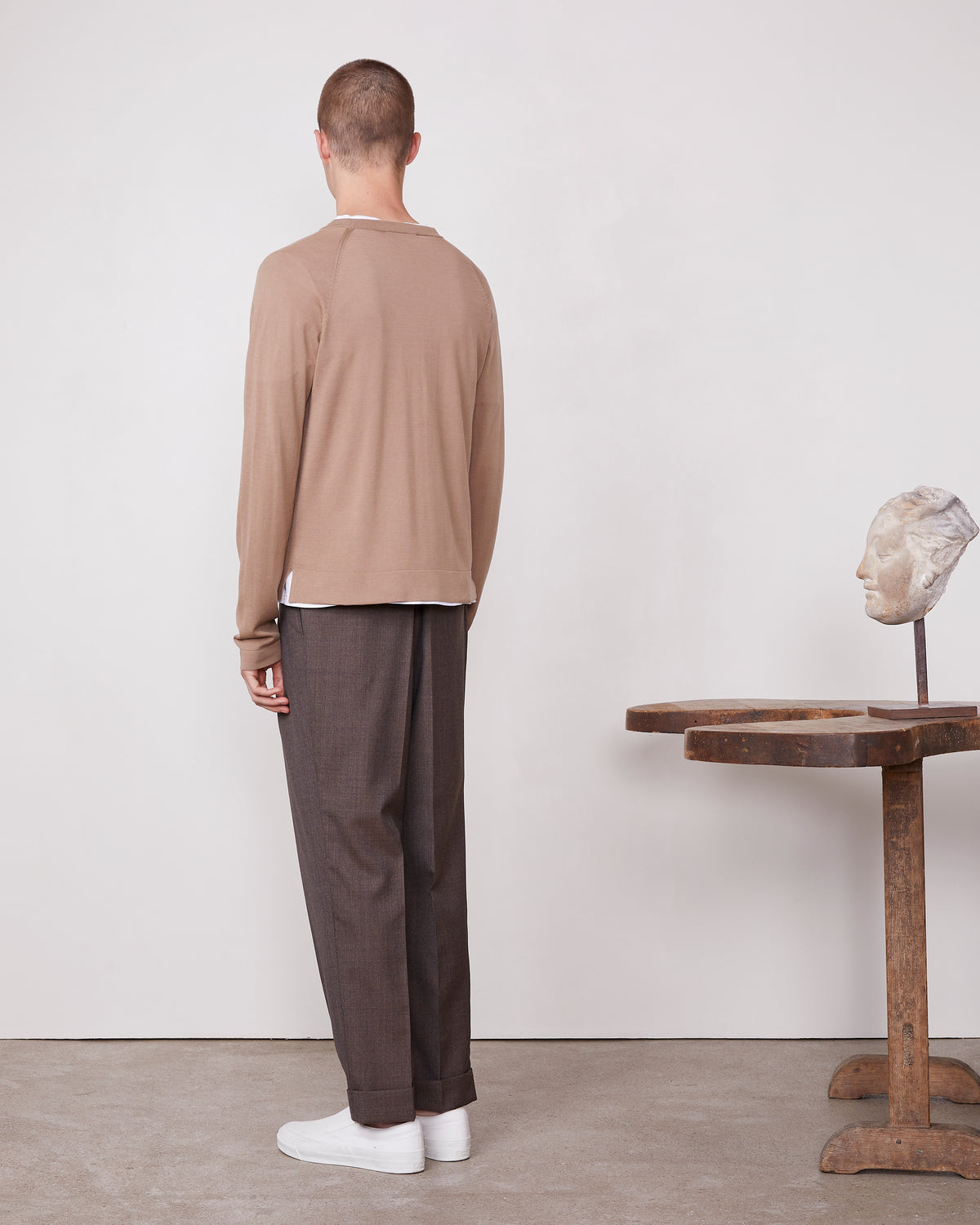 Off Officine Generale Sweaters Beige - Image 5