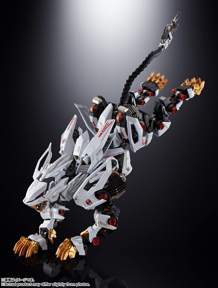 Chogokin ZOIDS New Century / ZERO RZ-041 Liger Zero, Approx. 8.7 inches (220 mm), ABS & PVC & Die Cast Pre-painted Action Figure