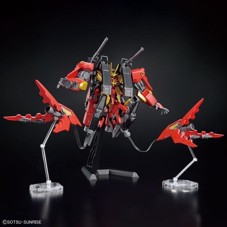 BANDAI SPIRITS HG Gundam Build Metaverse Tifoeus Gundam Chimera 1/144 Scale Color-Coded Plastic Model