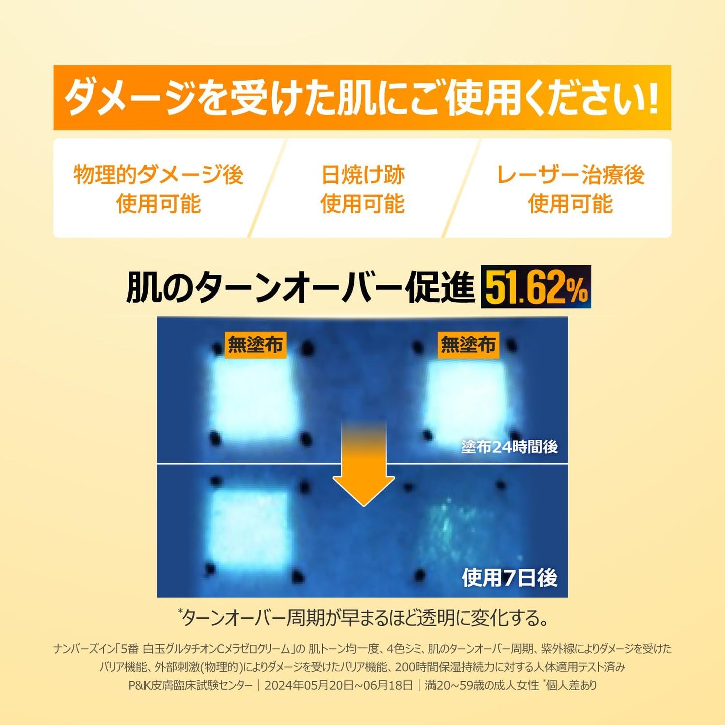 Numbuzin #5 Shiratama Glutathione C Mela Zero Cream 50ml | Glutathione Vitamin C Niacinamide High Concentration Formulated Skin Tone Pigmentation Dull Stain Care