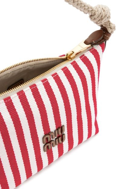MIU MIU Striped shoulder bag - Image 5
