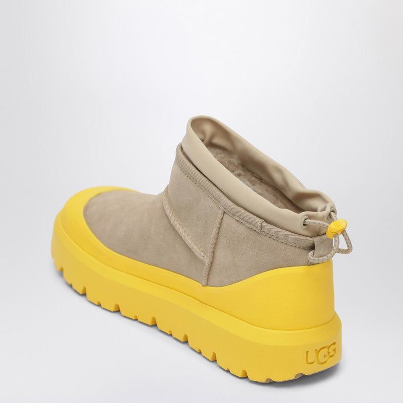 Ugg UGG Classic Ultra Mini Weather Hybrid Boots Mustard - Image 5