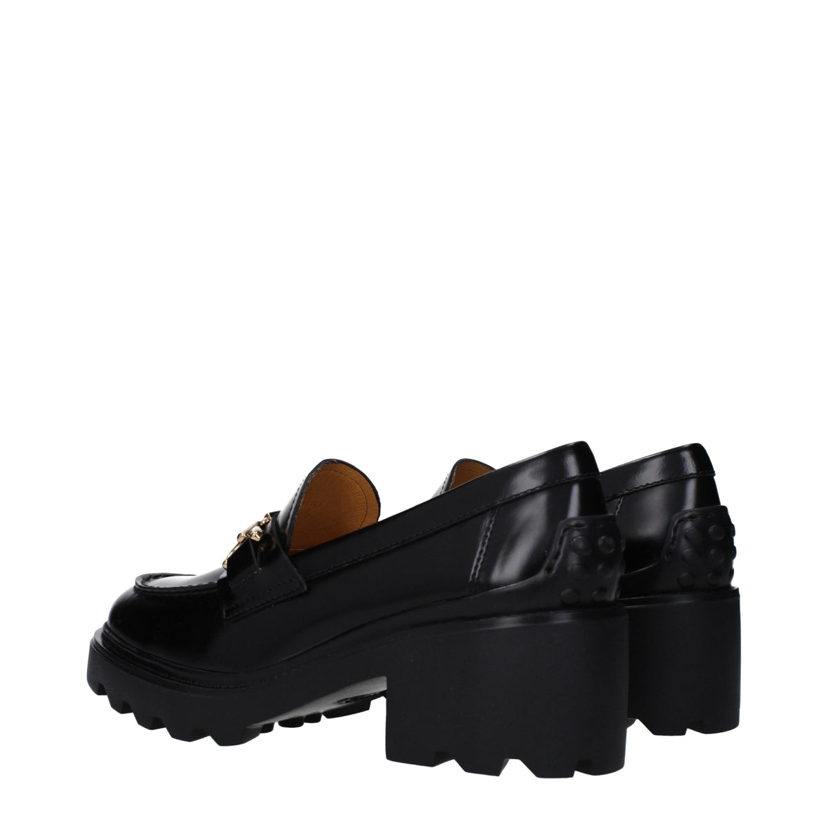 Tods トッド 'S モカッシーニ女性スキンブラック - Image 5