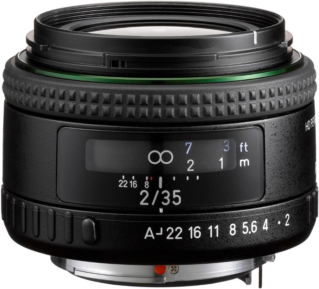 HD PENTAX-FA35mmF2 All-Purpose Wide Angle Lens The latest HD coating minimizes flare and ghost SP coating and repels smudges; Hybrid aspherical lens with exterior design delivers ultra-clear,