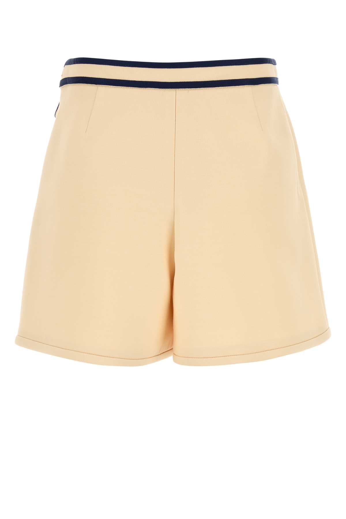 Valentino ヴァレンティーノガラヴァニクリームクレープショーツ - Image 5
