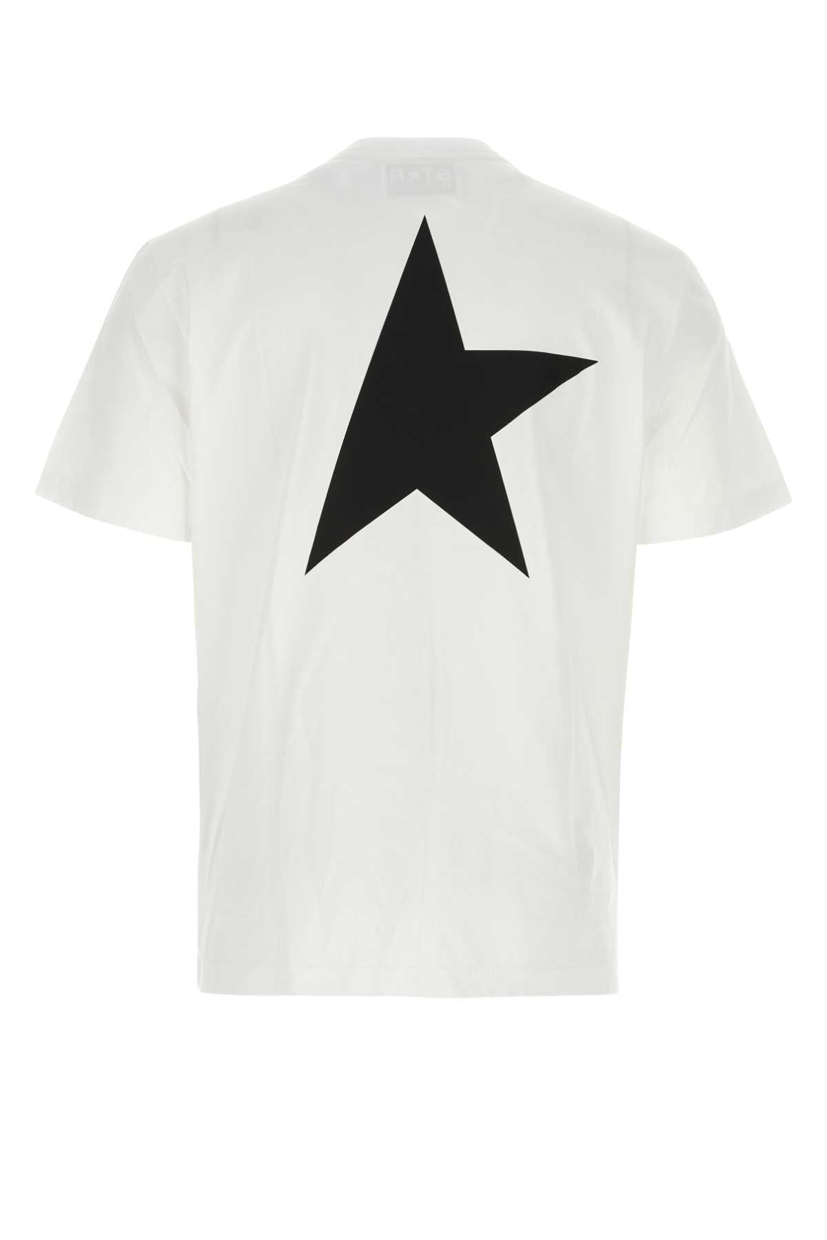 Golden ゴールデングースデラックスブランドホワイトコットンTシャツ - Image 5