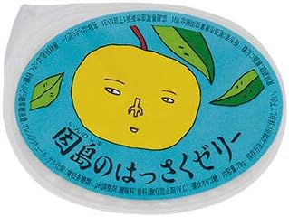 Innoshima Hassaku Jelly, 12 Pieces (2.8 oz (78 g) x 12 Pieces, Home Use, Tau, Hiroshima Prefecture, Hassaku Jelly, Popular Item from Orizuru Tower