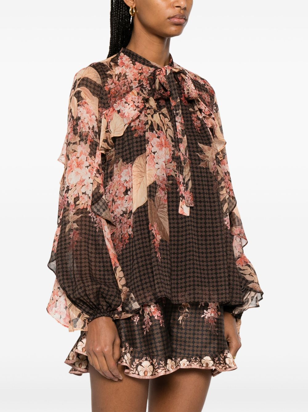 Zimmermann Zimmermannプリントブラウス - Image 5
