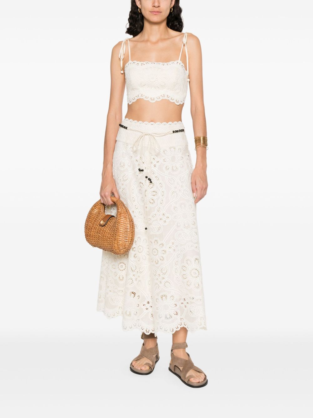 Zimmermann ZIMMERMANN RHIANNON MAXIスカート - Image 5