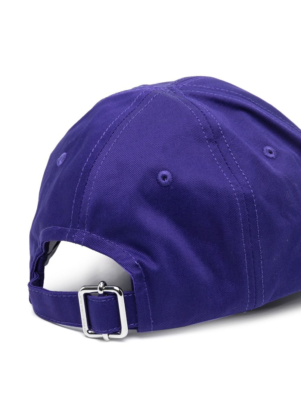 Off Off White Varsity Cotton Baseball Cap - Image 5