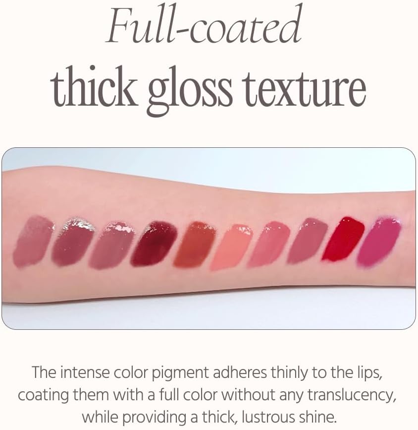Dinto Official Peter & Wendy Collection Dint Deep Kissed Plumping Lip Enamel 5 Types / Plumping Lip Gloss (#153 London)