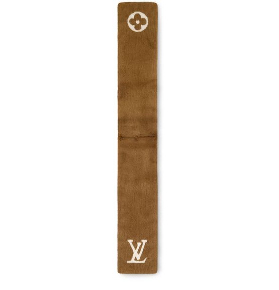 LOUIS VUITTON LV Cosy Mink Fur Collection Scarf - Image 5