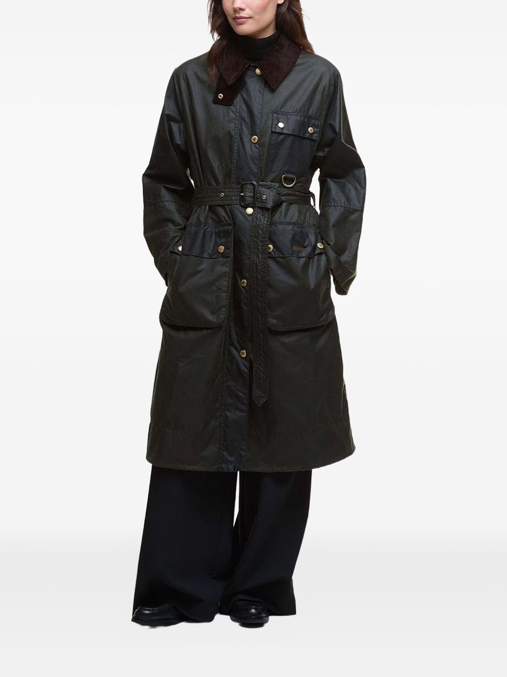 Barbour バーバーコートグリーン - Image 5