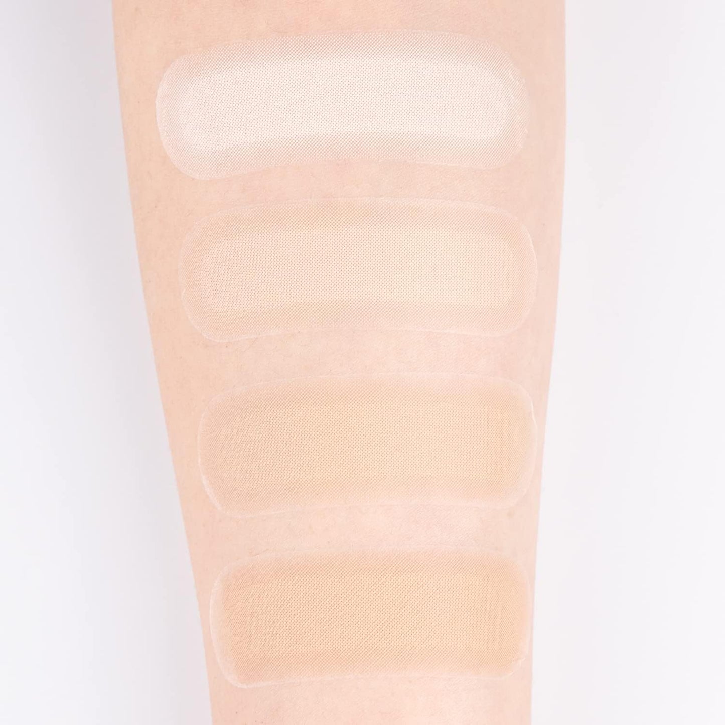 Eyebrow Concealment Stickers, 4 Colors, 4 Sheets (16 Sheets), Extra Thin, 0.0006 inches (0.015 mm), Natural Beige B40