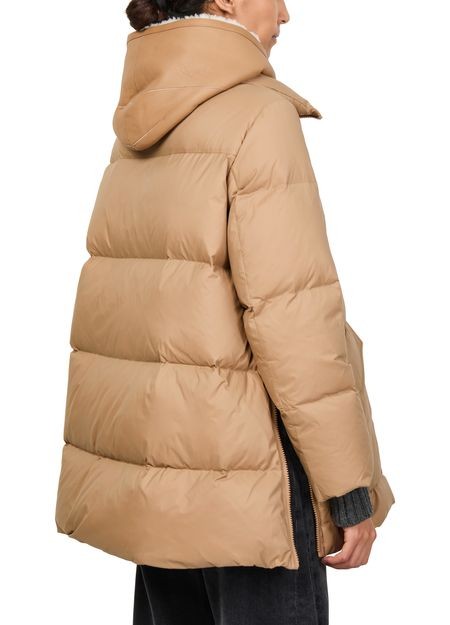 YVES SALOMON Puffer jacket with a sheepskin hood - Image 5
