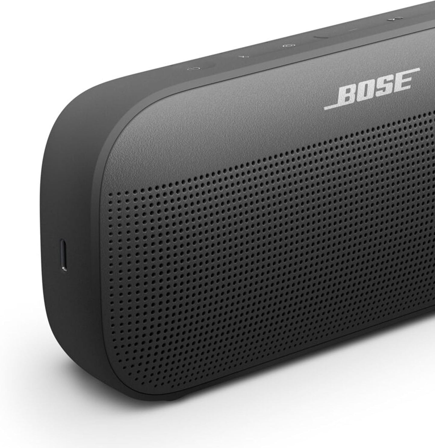 Bose SoundLink Flex Portable Speaker (2nd Gen) Wireless Bluetooth Mini Portable Speaker with Hi-Fi Audio, Up to 12 Hours of Playtime, Waterproof and Dustproof, Black