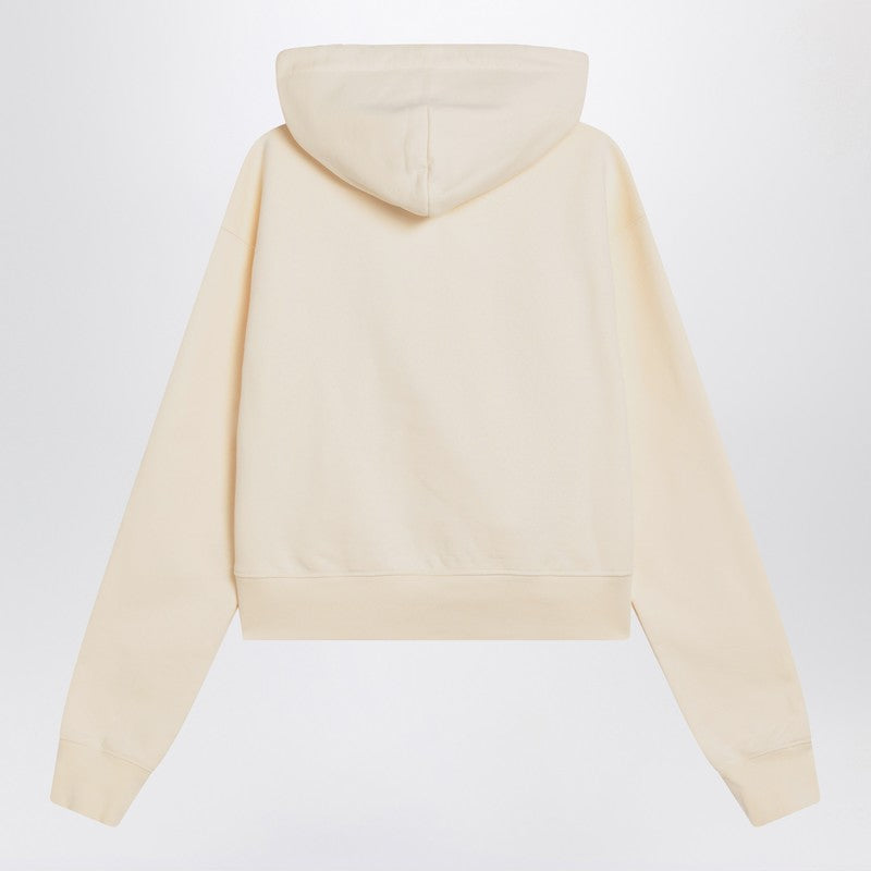 Jacquemus Jacquemus Light Beige Gros Grain Hooded Sweatshirt - Image 5