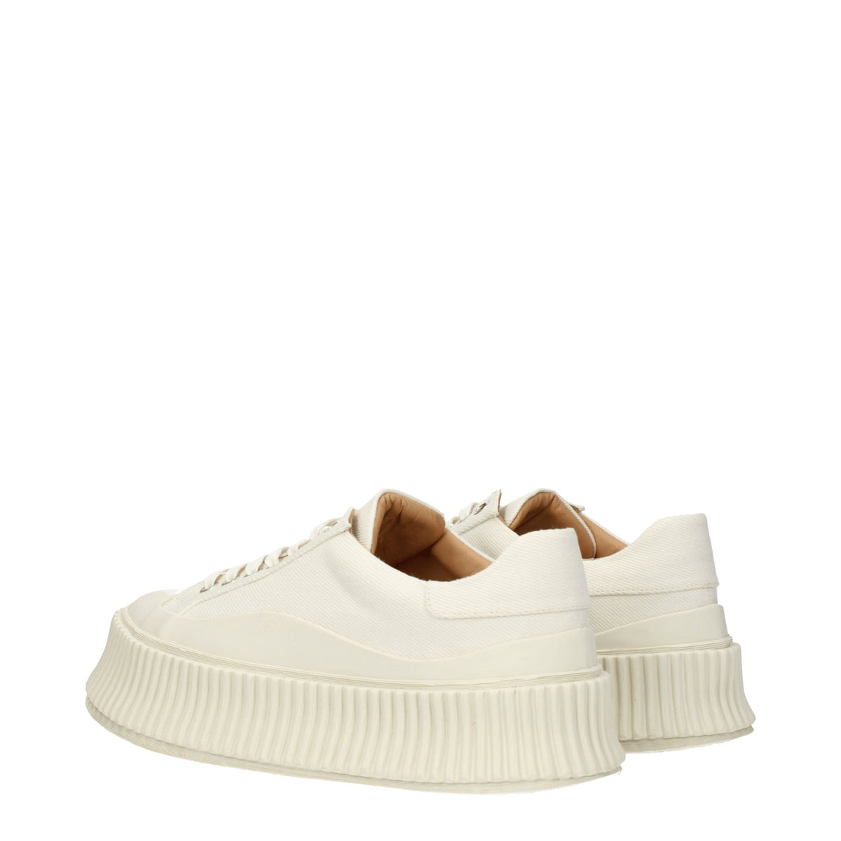 Jil Jil Sander Sneakers Women Fabric White/White Cloud - Image 5